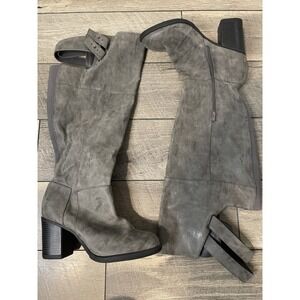 Torrid Gray Over the Knee Boots